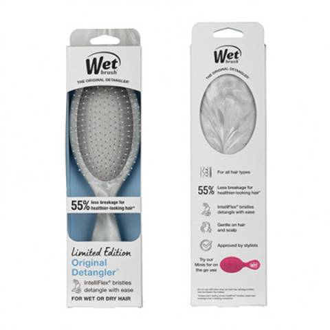 Wet Brush Matte Marble Grey Original Detangler Limited Edition Wet Brush