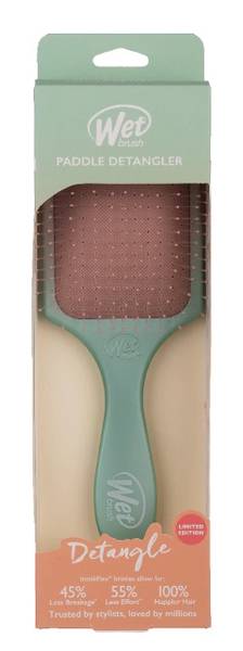 Wet Brush Feel Good Ombre Seafoam Square Paddle Detangler Wet Brush
