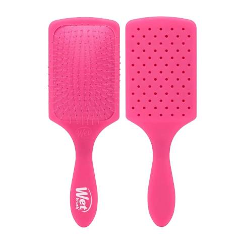Wet Brush Frost Pink Square Paddle Detangler Wet Brush