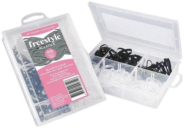 Freestyle Hair Gliders Assorted Sizes 216 Salon Pack