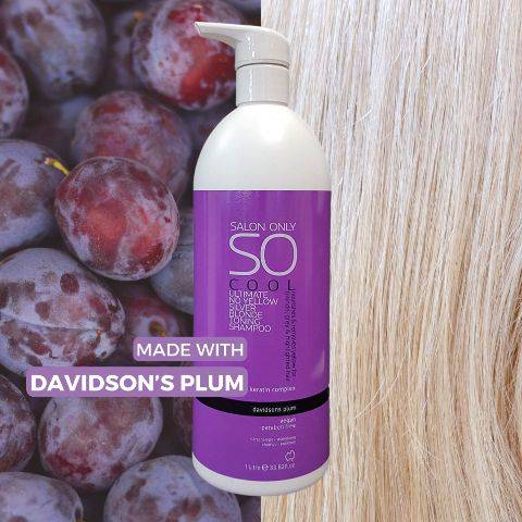 Salon Only So Cool Ultimate Silver Blonde Toning Shampoo 1000ML