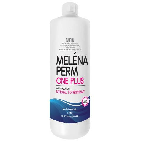 Melena Perm Solution One Plus For Normal To Resistant Hair 1000ML