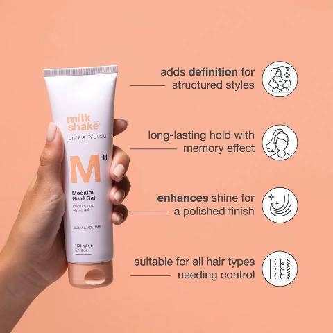 Milk Shake Life Styling Medium Hold Gel For Body And Volume 150ML