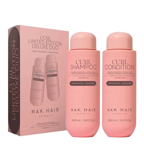 Nak Limited Edition Curl Shampoo 500ML And Conditioner 500ML
