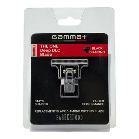 Gamma+ The One DLC Trimmer Blade Black Diamond