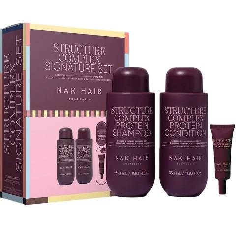 Nak Duo Structure Complex Signature Set Shampoo 350ML And Conditioner 350ML Nak