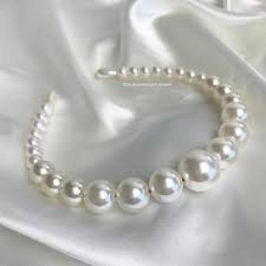 Head Band Large Pearl To Small Pearl Finishing Touch Body Hair And Beauty Supplies