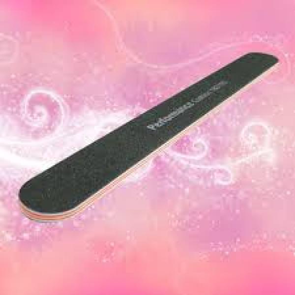 Nail File Performance Black Cushion With Orange Centre 180/180 Beauty World
