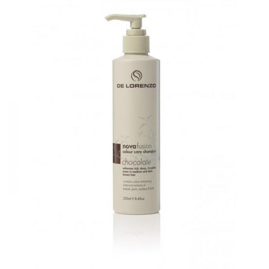 DLorenzo NF Chocolate Colour Care Shampoo 250ML De Lorenzo