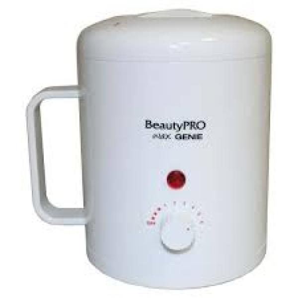 BeautyPRO Genie Wax Heater Variable Heat Settings And Locking Lid 450ML