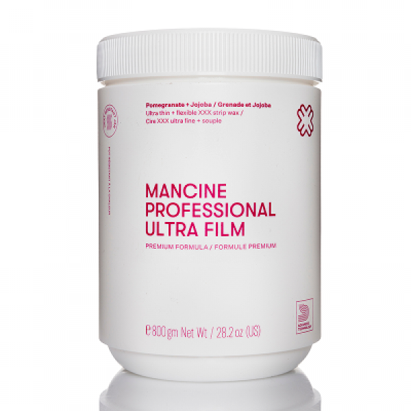 Mancine Ultra Film Pomegranate & Jojoba Strip Wax 1000ML Mancine