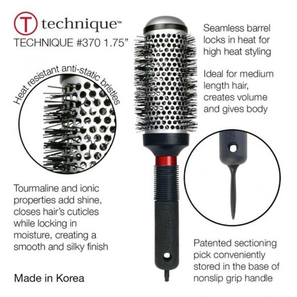 Cricket 370 Technique Thermal Style Plus Round Brush Cricket