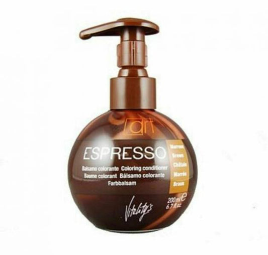 Espresso Vitality Art Brown Stain Coloring Conditioner 200ML Vitelitys