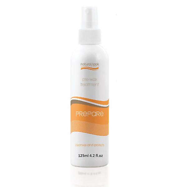 Natural Look Prepare Pre Wax Treatment Cleanses And Protects 125ML Artav