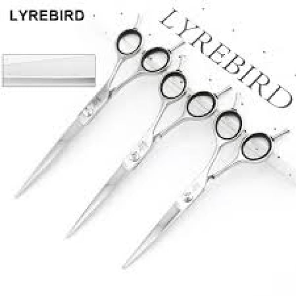 Lyrebird Scissors Serrated High Chrome 6.5 Inch Lyrebird