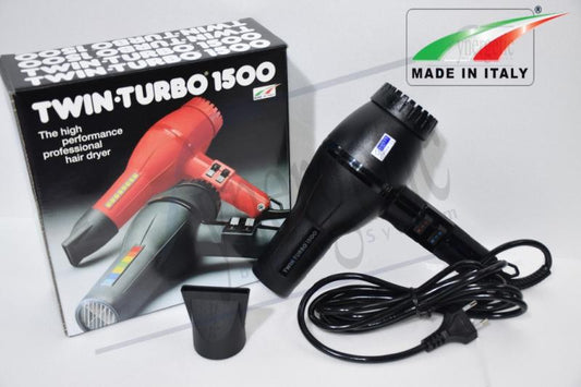 Twin Turbo 1500 Dryer 1300 Watt Black Twin Turbo