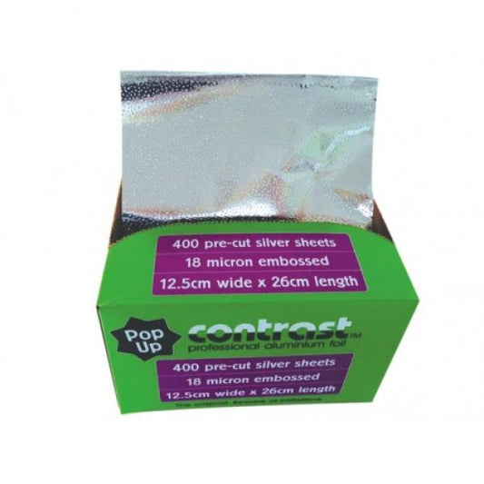 Contrast Pop Up Foil  Classic Silver Embossed Boxed