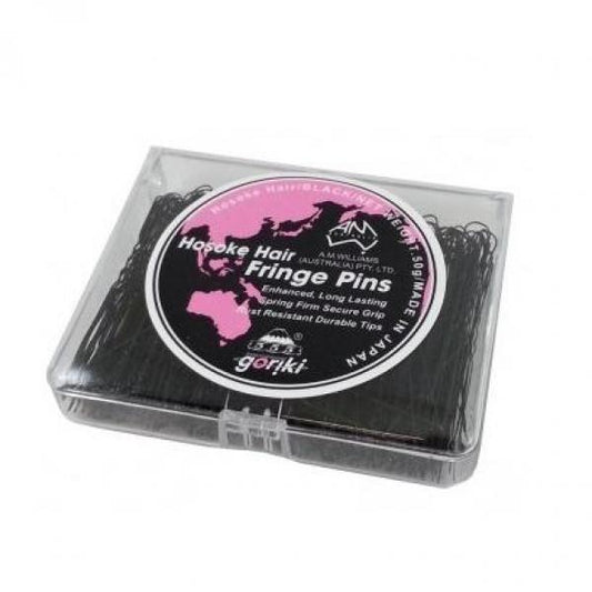 Hosoke Fringe Pins 555 Black Square Case 50GM