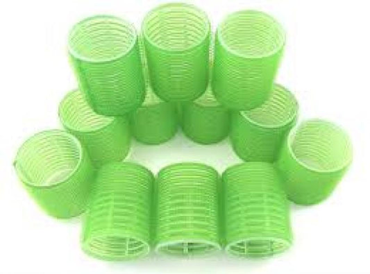 Velcro Cling Rollers VTR1 Green 48MM 12 Per Packet Santorini