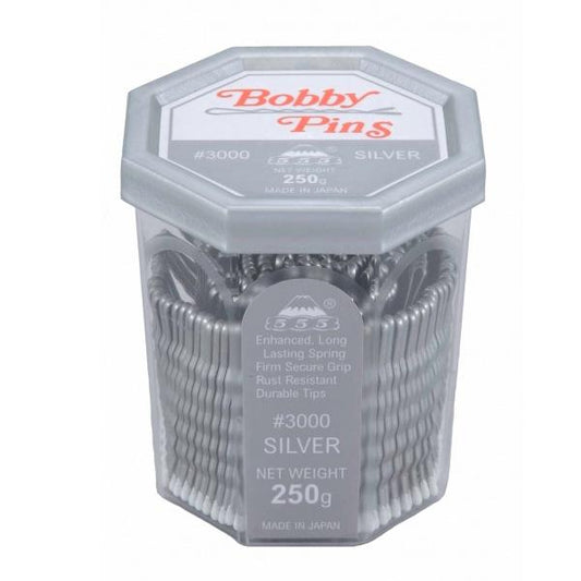 555 Bobby Pins 2 Inch 3000 Silver 250GM 555