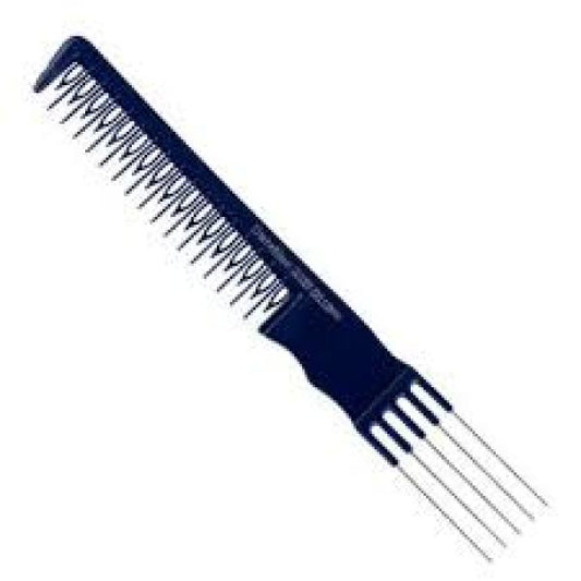 Comair Comb 3839 Tease Five Forks Metal Serrated Comair