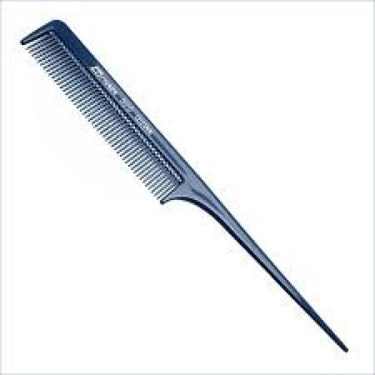 Comair Tail Comb Medium Teeth Plastic 500 Blue Comair