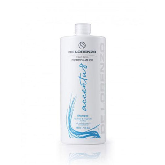 De Lorenzo Accentu8 Volumising Shampoo Volumises And Invigorates Fine Hair 960ML