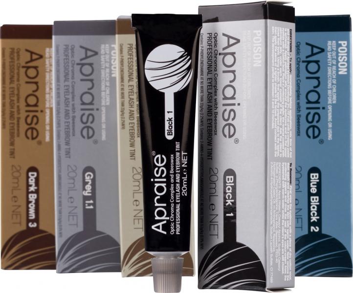 Apraise Dark Brown Eyelash And Eyebrow Tint With Bees Wax 20ML