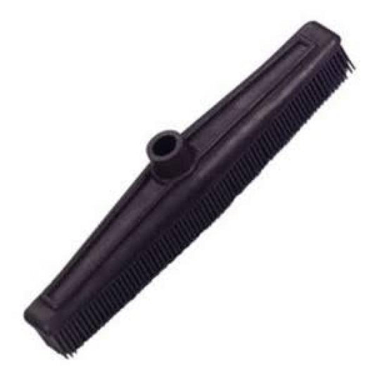 Rubber Broom Head Black