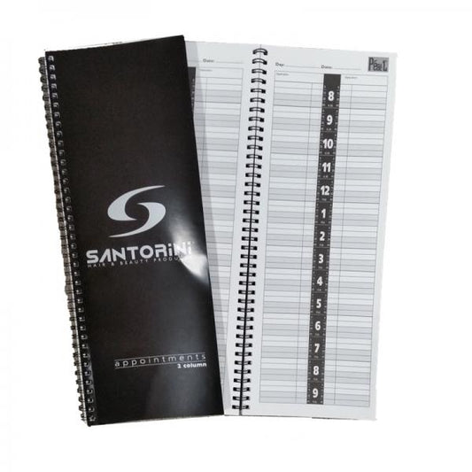 Santorini Appointment Book Two Column 100 Pages Recycled Paper Santorini