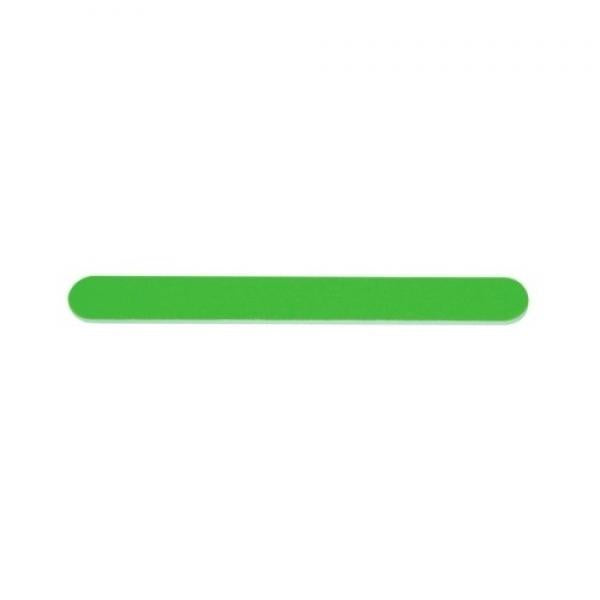 Indiana Nails Neon Green Fluro 100/100 Grit File With White Cushion Indiana Nails
