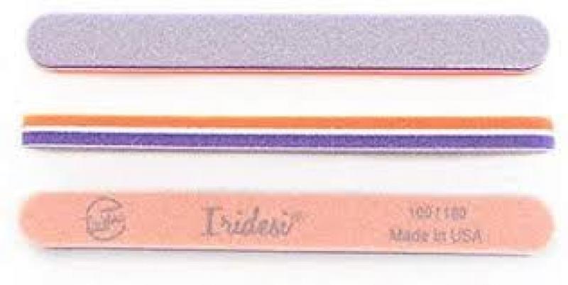 Sponge Board Large Purple & Orange 100/180 Grit Beauty World
