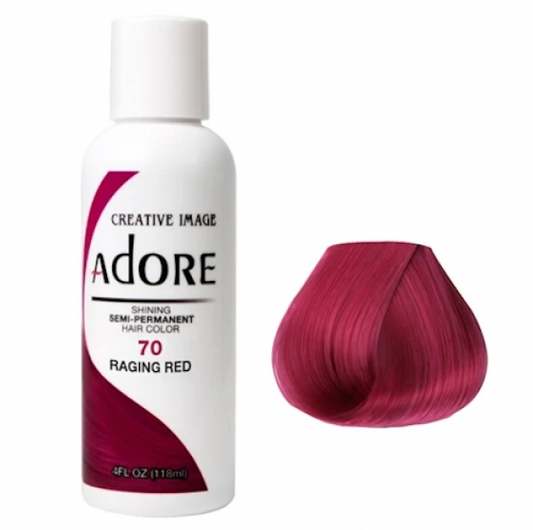 Adore Plus Semi Permanent Hair Color Raging Red 118ML Adore