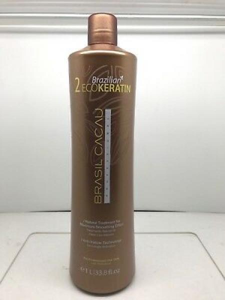 Brasil Cacau Ecokeratin Treatment Smoothing Effect And Hair Fibre Strengthening 1000ML Brasil Cacau