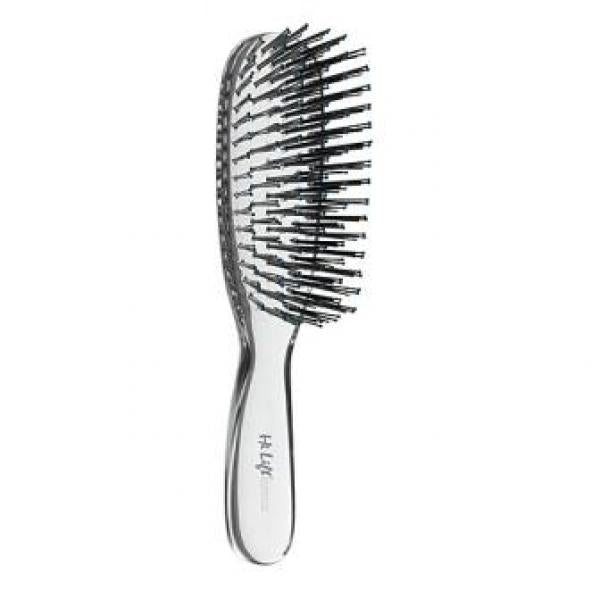 Hi Lift Brush Crystal Clear Large Black Nylon Bristle With Blue Ends