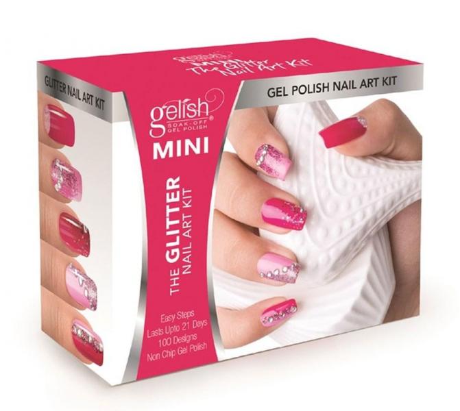 Gelish Pro Mini Glitter Nail Art Kit. Gelish