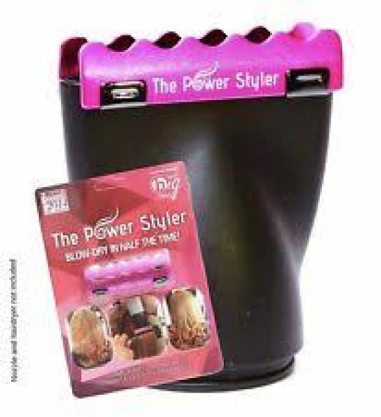 The Power Styler Assorted Colors Black Blue Orange Pink Ceramic Nozzle Attachment DaRoKo