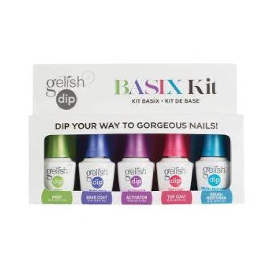 Gelish Dip Basix Kit Includes 5 Products Gelish