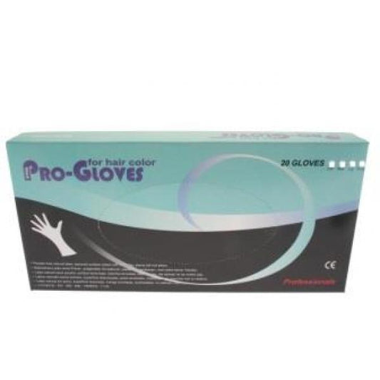 Pro - Glove Large Latex Black Reusable Gloves Box Of 20 Progloves