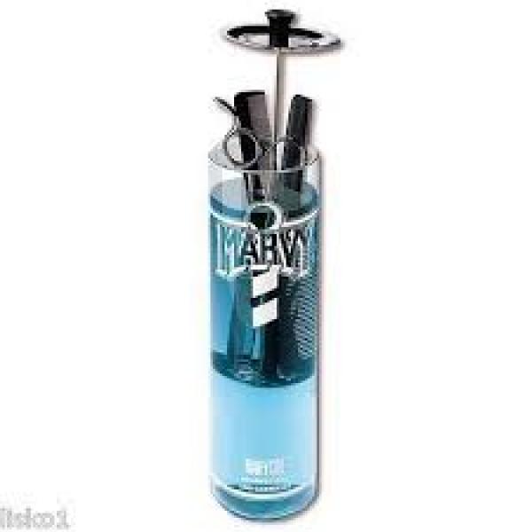 Marvey Sanitizing Jar Number 3 Acrylic Tall Skinny 600ML. Marvey