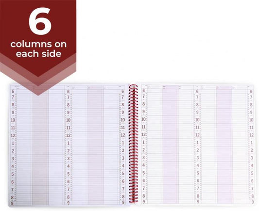 Appointment Book AMW 6 To 12 Column 15 Minute Intervals A M Williams