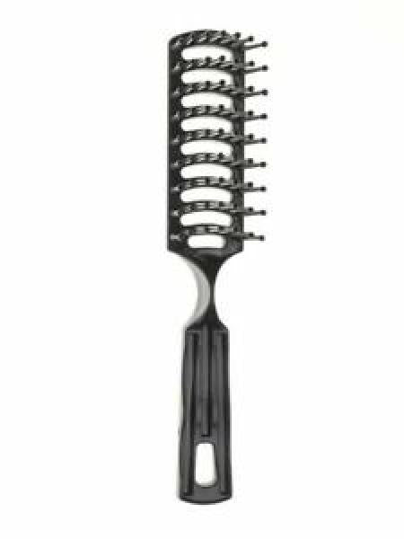 Aware Comfort Brush Vented Curved Black Aware