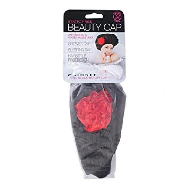 Cricket Static Free Shower Cap Little Black Beauty Cricket
