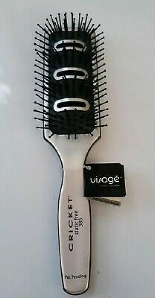 Cricket Vent Cushioned Small Paddle 385 Static Free Style Plus Finishing Touch Body Hair And Beauty Supplies
