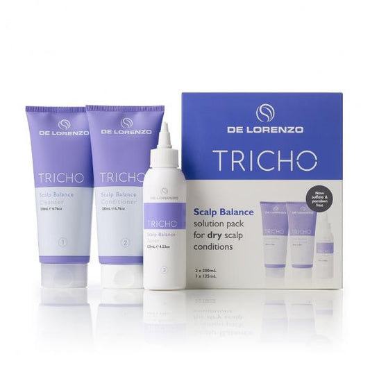 De Lorenzo Tricho Scalp Balance Purple Pack For Dry Scalp