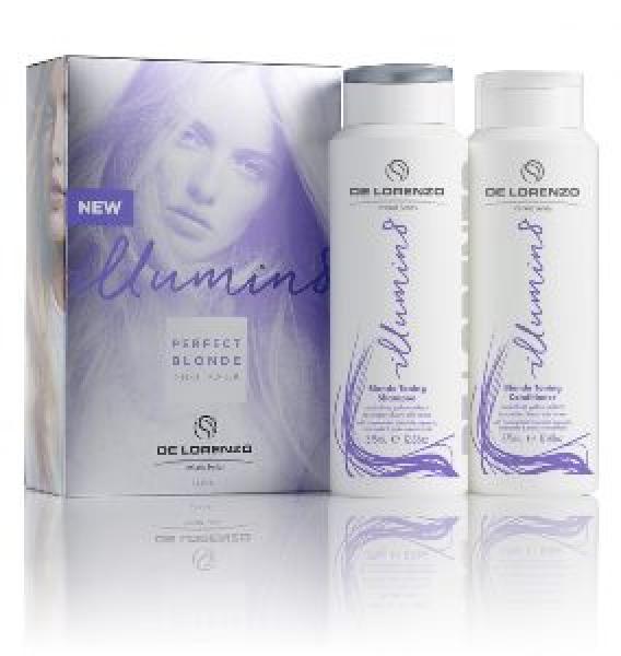 De Lorenzo Illumin8 Intense Perfect Blonde Conditioner 375ML