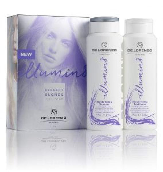 De Lorenzo Illumin8 Intense Perfect Blonde Conditioner 375ML