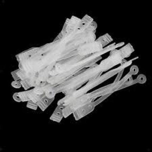 Perm Rubbers Short Flat 75MM 50 Pack Santorini