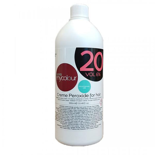 Rpr My Color 20 Vol Creme Peroxide (6%) 990ML Rpr
