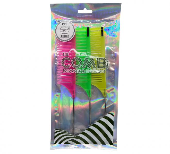 Hi Lift Colour Master Trio Highlighting And Balayage Combs Hi Lift
